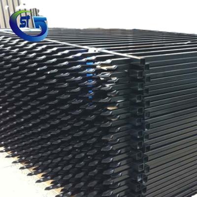 China Easily Assembled Expanding Steel Fence Anti Corrosion Garden Security Yard Panels for sale