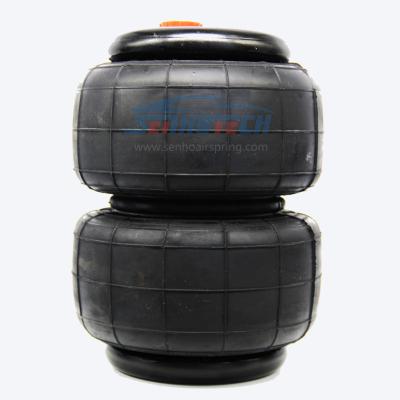 China AIR TRANSPORT 58343/D2500/2S2500/2500LB rubber twin air spring air suspension convoluted for air ride suspension syterm for sale