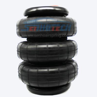 China Senho technology 3S70-13 triple air spring convoluted air bag automatic suspension system rubber bellows for light truck air suspension for sale