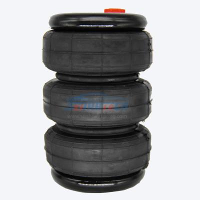 China Senho Tech 3S2300 Triple Air Spring Complicated Airbag Triple Air Spring Rubber Bellow For Light Truck Air Suspension for sale