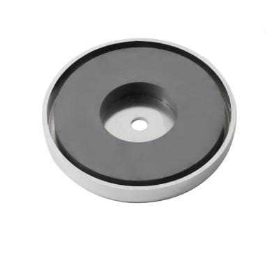 China Industrial Strong Round Magnet Ferrite Magnet Countersunk Pot Magnet Ni Neodymium Magnet for sale