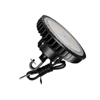 China Warehouses in Round 150w LED Light High Bay Light 150w Round LED Warehouse DLC Light with Sensor Emergency for sale