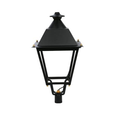 China Tracks ETL Listed Outdoor Led Garden Pole Area Light Fixture 50W LED Top Post Light for sale