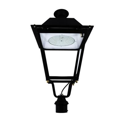 China Tracks ETL DLC Listed Outdoor 50w Led Top Garden Post Light for sale