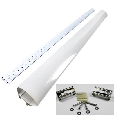 China Aluminum Body+ 4ft 8ft PC Cover 2ft 18w 36w 60w Led Tri-proof Light 347vac Vapor Strong Led Tri-proof Light Price for sale