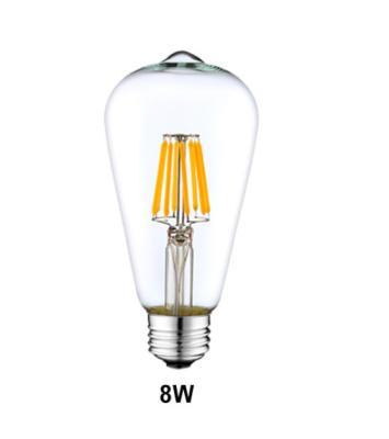 China st64 filament bulb factory indoor bulb led for sale