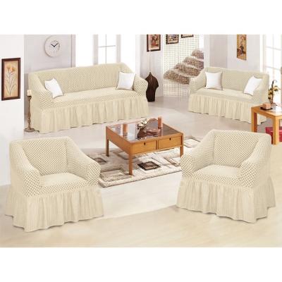 China Hot Selling High Elastic Folding Furniture Cover Sets 123 Place Couch Chair Sofa Cover Elastic Stretch Slipcover for sale