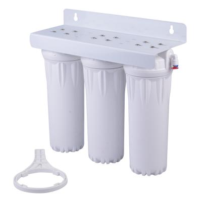 China Hotel Undersink 3 Stage Water Filter For Kitchen Use for sale