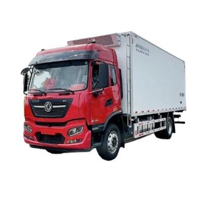 China Automatic Air Conditioned Dongfeng 260hp Refrigeration Truck for Wheelbase 1995 5000mm for sale