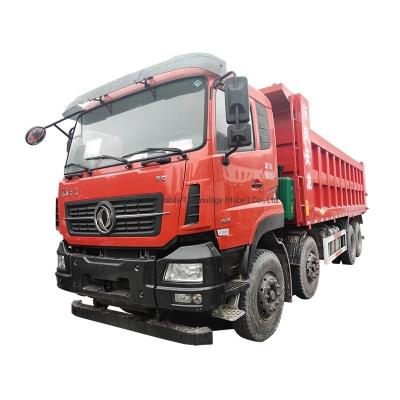 China 350 HP Motor Tipper Truck Volquete Camion em Dongfeng 8X4 com câmera traseira Nenhuma à venda