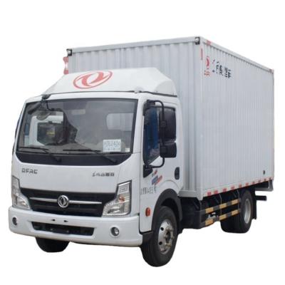 China 5000kg Gross Vehicle Weight Dongfeng Single Row 4X2 Van Truck for sale