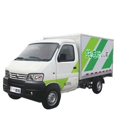 China Mini Electric Van 4x2 Wheel with Environmental Protection Cargo Tank Size and Dimension for sale