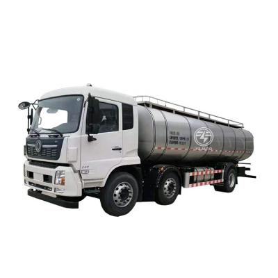 China Camión tanque de leche de 18000L acero inoxidable 304 6x6 Tipo de accionamiento 4 6L Capacidad del motor en venta