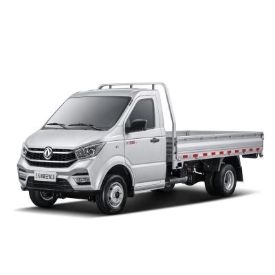 China Lichte benzine DFSK Cami Truck met platte hek 4x2 Diesel vrachtwagen W18 K01S Te koop