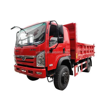 China Light Truck Segment Diesel Fuel Type Off-Road Tipper Truck LHD 5 Ton Mini Dump Truck 4x4 for sale