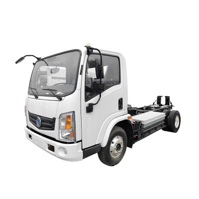 Chine 4x2 Dongfeng Camion électrique Multifonctionnel Chassis de voiture électrique EV HEV Volant gauche à vendre