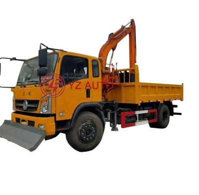 China Dongfeng Mini Truck Mounted Excavator with Self Dumping Capability and 4X2 Drive Wheel for sale