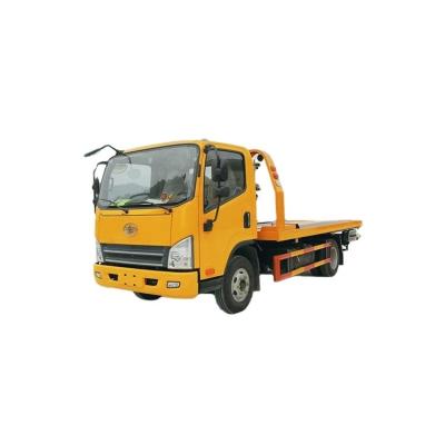 China Road Wrecker Car Carrier Recovery Rollback Truck with Crane Dongfeng 4tons 5tons 8tons for sale