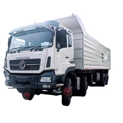 China 20 ton HOWO Dongfeng 8x4 zware vrachtwagen dumper 12 wielen RHD/LHD gebruikte dumptrucks Te koop