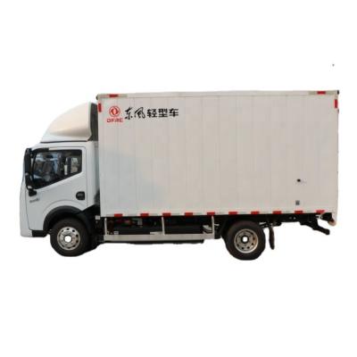 China Tipo de combustível elétrico Camiões de carga Dongfeng com dimensão do tanque de carga 4200X2100X2100 mm à venda