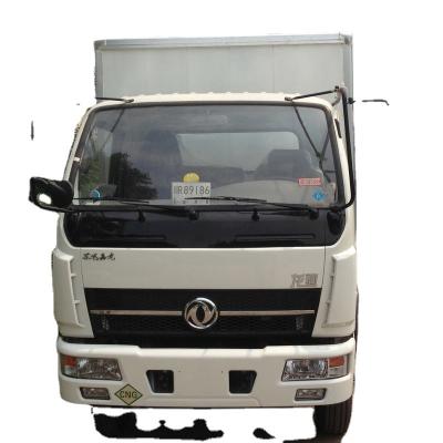 China 4X2 Cummins Engine Manual Automatic Euro 4 CNG Left Cargo Truck For Dongfeng Mini Van for sale