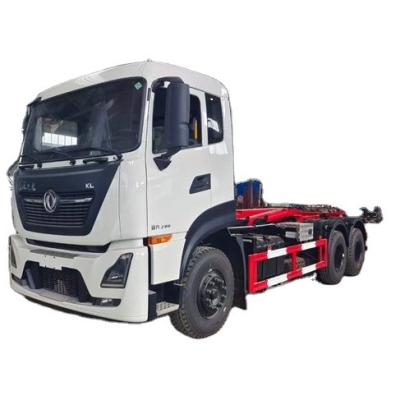 Κίνα Αεροσυρόμενο Euro 5 Dongfeng 6X4 Καθαριστικό φορτηγό σκουπιδιών για προσαρμοσμένη συλλογή αποβλήτων προς πώληση