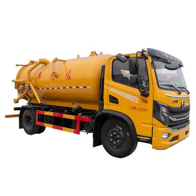 China DFAC 3.5CBM Diesel Fuel Sewage Suction Truck Euro 6 Emission Standard And 2700mm Wheelbase for sale