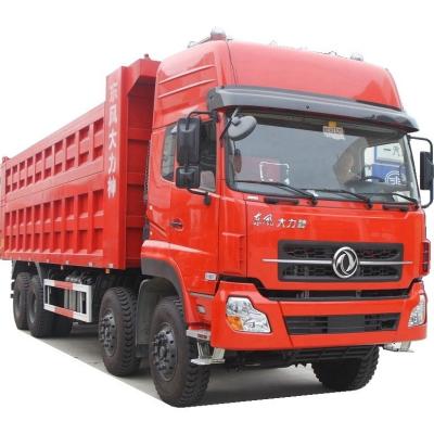 China 350hp 8X4 Hydraulic Lift Heavy Duty 12 Wheel Dump Truck From Diesel 4x2 With Rear Camera for sale