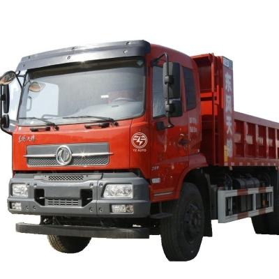 China DONGFENG Euro4 4X2 Mini Dump Truck With Left Steering And 6000 X 2300 X 1280mm Cargo Box for sale