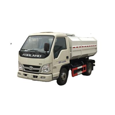 China 4x2 Mini Garbage Truck Hanging Bucket Barrel Loader 12 CBM Capacity Diesel Fuel for sale