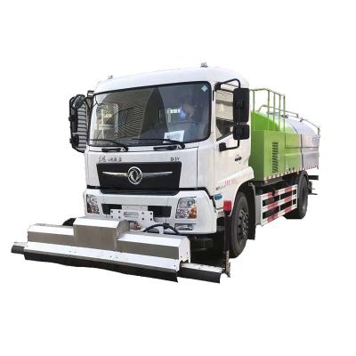 China 10m3 High Pressure Road Washer Truck Street Sweeper Cleaner With Gear Core Components for sale