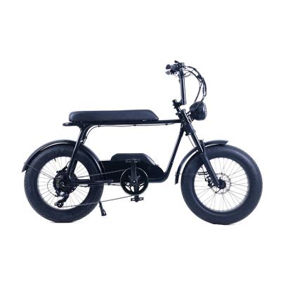 China Cheap Adult 48V 12.8AH 750W US Warehouse Aluminum Alloy Folding Electric Bicycle/Electric Fat Tire Bike Moped With Pedal Drop Boarding EBike for sale