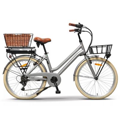 China Wholesale china comfortable smart bicycle aluminum alloy city e electric bike for women,dutch fast speed electric bike,bicycle electric bike for sale