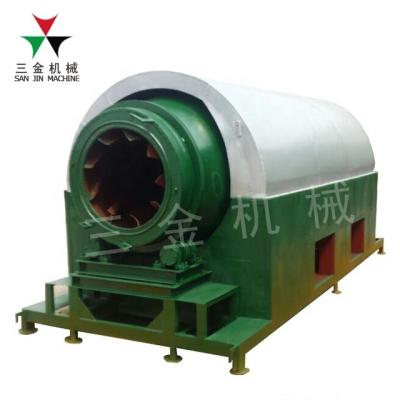 China 3.5-10CBM Rotary Type Carbon Shell Environmental Friendly Charcoal Peanut Sawdust Waste Wood Waste Short Cooling Time Kiln for sale