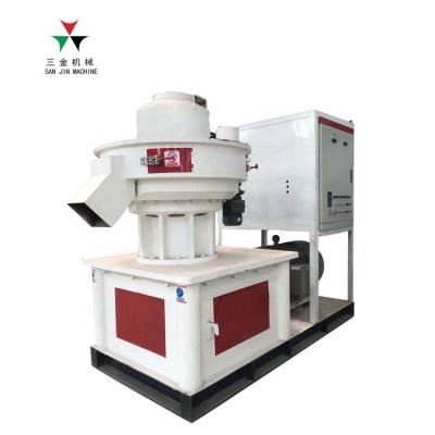 China Make Biomass Pellets CE Siemens Engine 1t/h Complete Organic Fertilizer Biomass Wood Waste Sawdust Energy Waste Wood Pellet Making Production Line for sale