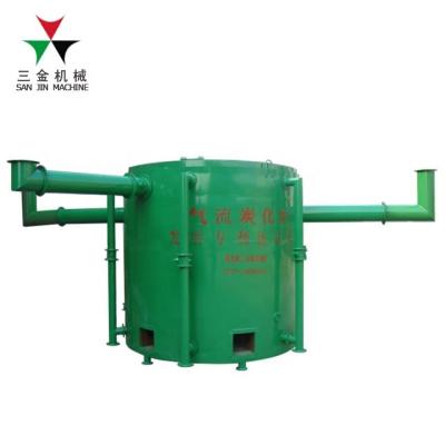 China 3.5-10CBM Charcoal Sterilization Carbonization Smokeless Furnace for sale