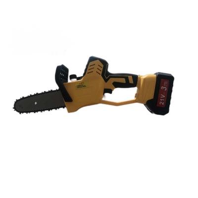 China Mini Cordless Electric Chain Cutting Saw Wood Wood Saw Outdoor Machine Lithium Battery Chainsaw for sale