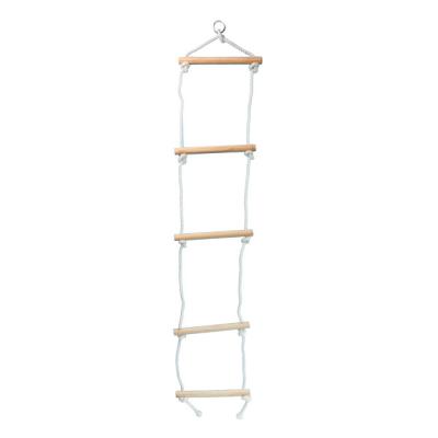 China Morden Foldable Easy Store Step Ladder Climbing Rope Ladder for Kids Indoor Outdoor Playground for sale