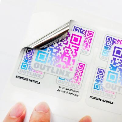 China Waterproof Barcode Sticker Asian Private Label Printing Taiwan Supplier for sale