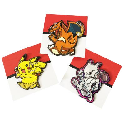 China Japan Rack Map Custom Make Art Craft Collectible 3D Animal Hard Enamel Badge Lapel Pins for sale