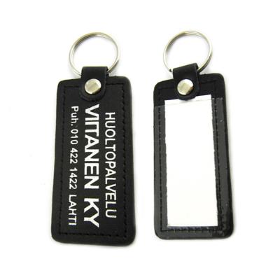 China Wholesale Airport Supply Custom Design Luxury Logo Key Chain Sublimation Keyring Blanks Genuine Leather for sale