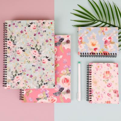 China Hardcover Newcomer Cute Pink School Blue Stationary Notebooks, Low Creative Planners and Moq 128 INS Sheet Notebooks for sale