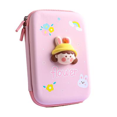 China Wholesale Multifunctional Cute Pencil Case Waterproof For Kids, Hot Sale 3D Waterproof Cheap Eva Pencil Case for sale