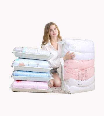 China Wholesale Folding Travel Stitches Clothes Quilts Vacuum Reusable Storage Bag In Stock for sale