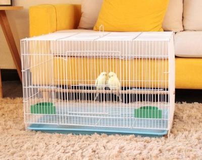 China Breathable Bird Cage Fancy Parrot Cages Galvanized Steel Bird Cages For Sale for sale