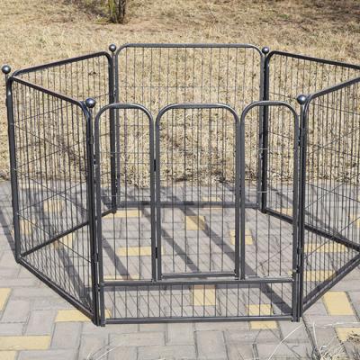 China Breathable Foldable Metal Wire Dog Playpen For Dog Exercise Customize Foldable Dog Playpen for sale