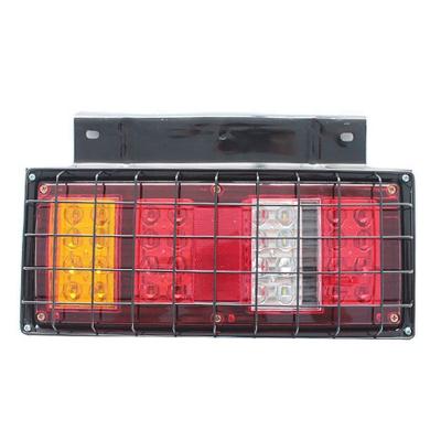 China 24V Truck/Trailer/RV Stop Reverse Turn Signal Lamp Led To Tail Tail Lights For Heavy Truck Trailer With Railing for sale