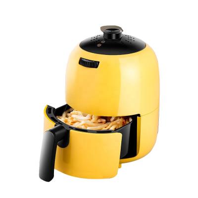 China Hotel Air Circulation 2.5L 1000W Mini Portable Electric Air Fryer Healthy Cooking for sale