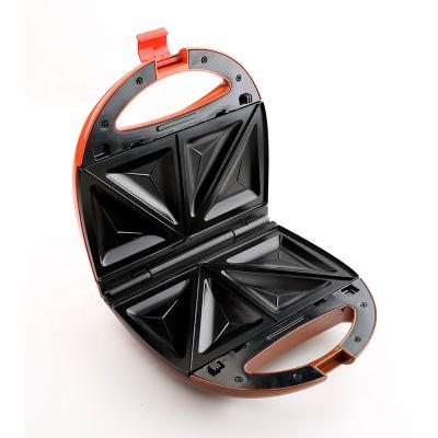 China Multi-Functional Cookers Non-Stick Coating Baking Detachable Plates Breakfast 3 In 1 Electric Waffle Sandwich Maker for sale