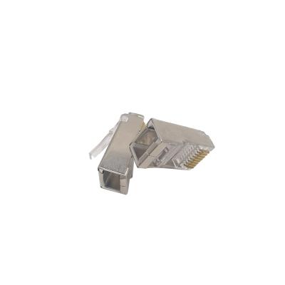 China Wholesale Microwave Price Best Pass Through Rj45 Connector Shielded Cat 6 Modular Plug for sale